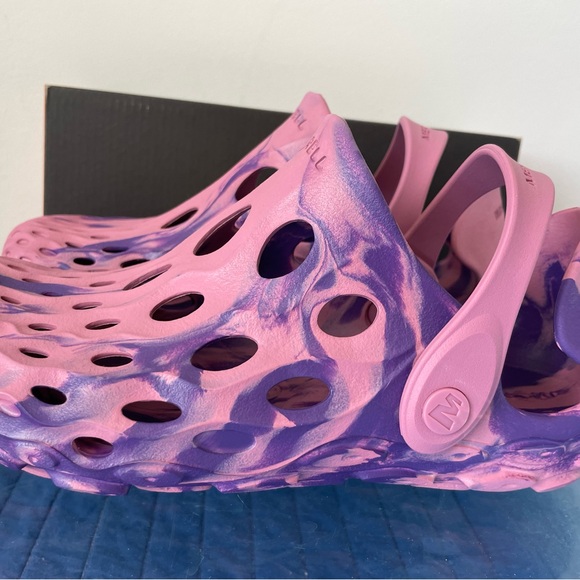 Merrell girls pink & purple Hydro moc clogs NIB - Picture 3 of 9